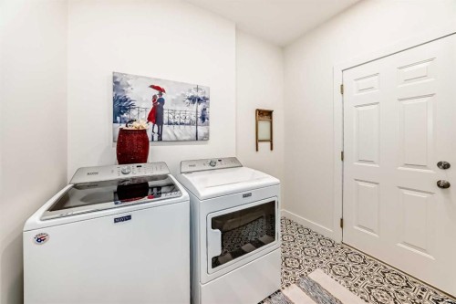 44 Eagleview Heights, Cochrane, AB - Indoor Photo Showing Laundry Room