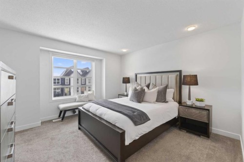 29 Carringvue Way Nw, Calgary, AB - Indoor Photo Showing Bedroom