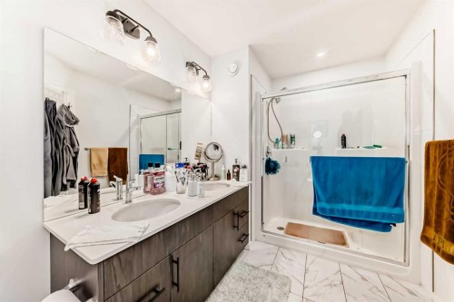 91 Walcrest Way Se, Calgary, AB - Indoor Photo Showing Bathroom