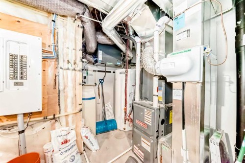 91 Walcrest Way Se, Calgary, AB - Indoor Photo Showing Basement