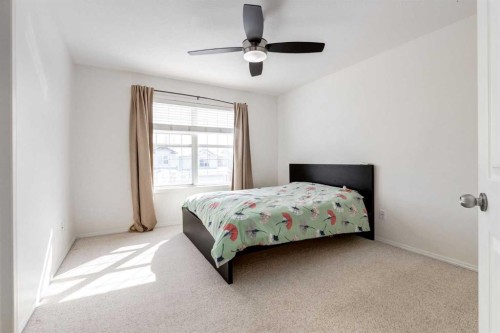 15770 Everstone Road Sw, Calgary, AB - Indoor Photo Showing Bedroom