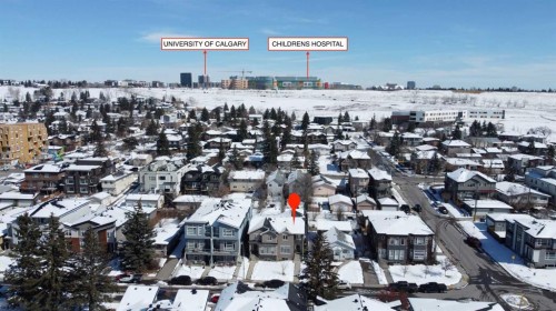 4410 17 Avenue Nw, Calgary, AB - Outdoor With View