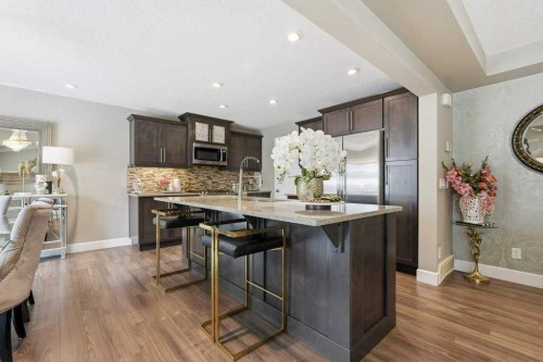 148 Viewpointe Terrace, Chestermere, AB - Indoor Photo Showing Kitchen With Upgraded Kitchen