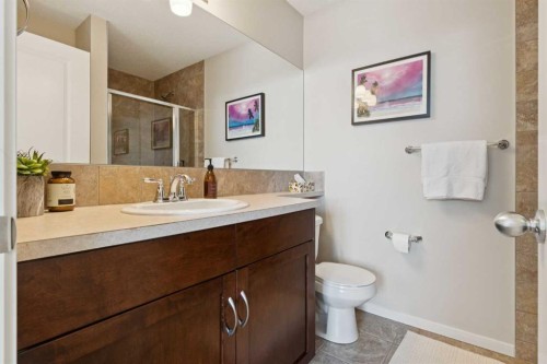 63 Walden Drive Se, Calgary, AB - Indoor Photo Showing Bathroom