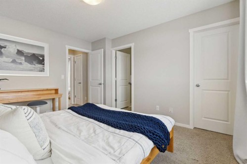 63 Walden Drive Se, Calgary, AB - Indoor Photo Showing Bedroom