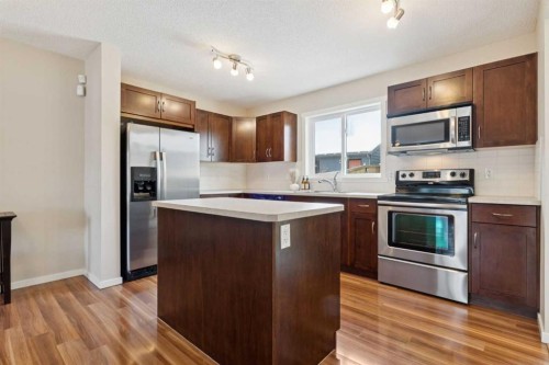 63 Walden Drive Se, Calgary, AB - Indoor Photo Showing Kitchen