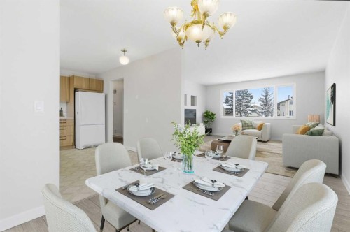 32 Fonda Mews Se, Calgary, AB - Indoor Photo Showing Dining Room