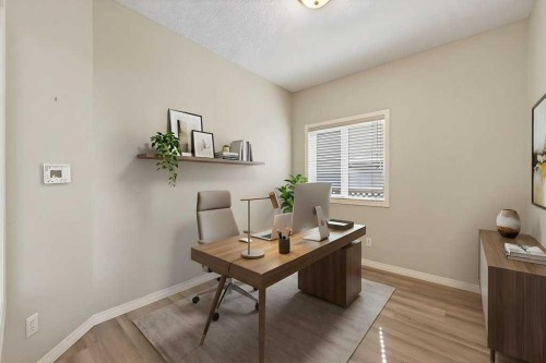 137 Simcrest Heights Sw, Calgary, AB - Indoor Photo Showing Office