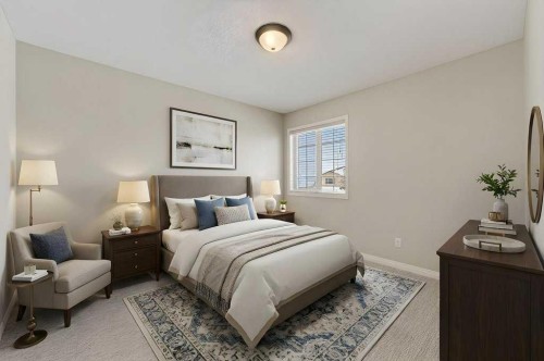 137 Simcrest Heights Sw, Calgary, AB - Indoor Photo Showing Bedroom