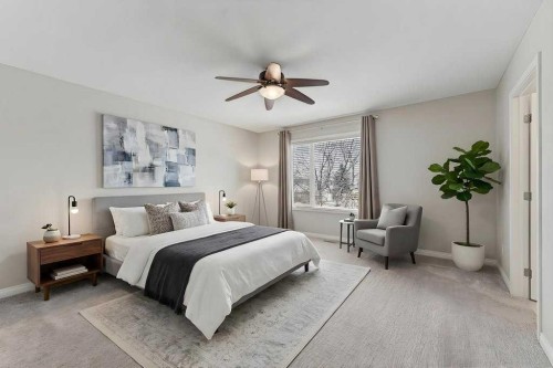 137 Simcrest Heights Sw, Calgary, AB - Indoor Photo Showing Bedroom