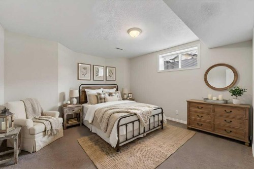 137 Simcrest Heights Sw, Calgary, AB - Indoor Photo Showing Bedroom