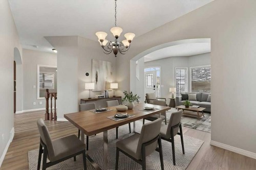 137 Simcrest Heights Sw, Calgary, AB - Indoor Photo Showing Dining Room