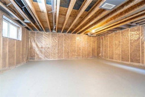 124 Auburn Meadows Crescent Se, Calgary, AB - Indoor Photo Showing Basement