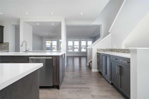 124 Auburn Meadows Crescent Se, Calgary, AB - Indoor Photo Showing Kitchen