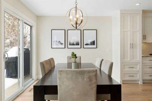 6607 Silver Springs Crescent Nw, Calgary, AB - Indoor Photo Showing Dining Room
