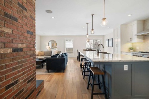 6607 Silver Springs Crescent Nw, Calgary, AB - Indoor Photo Showing Kitchen With Upgraded Kitchen