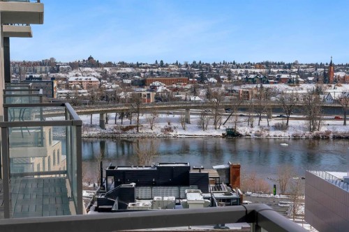 1003-550 Riverfront Avenue Se, Calgary, AB - Outdoor With Body Of Water With View