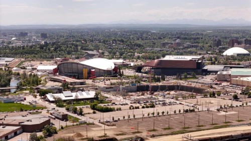 1003-550 Riverfront Avenue Se, Calgary, AB - Outdoor With View