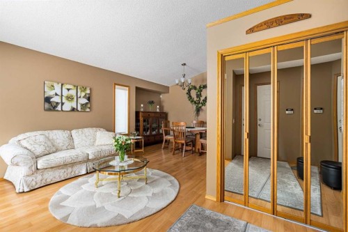 184 Sunmeadows Crescent Se, Calgary, AB - Indoor Photo Showing Living Room
