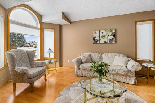 184 Sunmeadows Crescent Se, Calgary, AB - Indoor Photo Showing Living Room