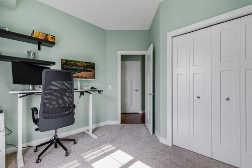 132 Evanscrest Gardens Nw, Calgary, AB - Indoor Photo Showing Office