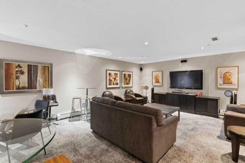 439-23 Millrise Drive Sw, Calgary, AB - Indoor Photo Showing Living Room