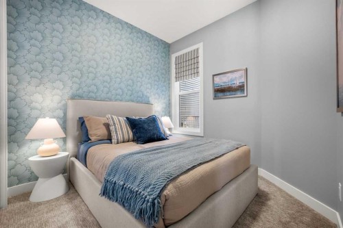 207 Huxland Path Ne, Calgary, AB - Indoor Photo Showing Bedroom