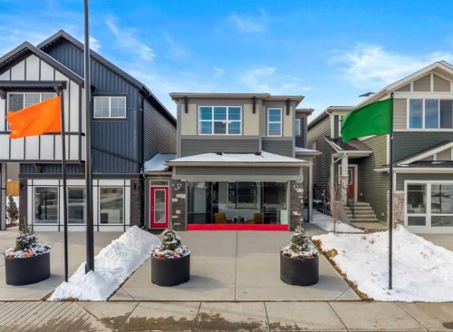 207 Huxland Path Ne, Calgary, AB - Outdoor With Facade