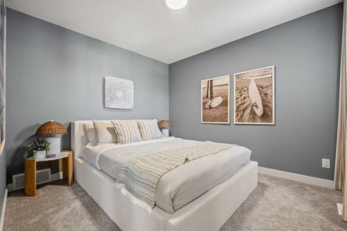 207 Huxland Path Ne, Calgary, AB - Indoor Photo Showing Bedroom