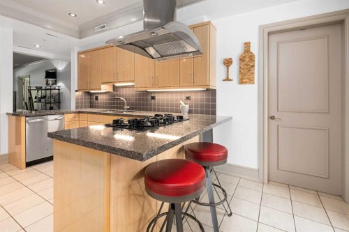 105-670 Princeton Way Sw, Calgary, AB - Indoor Photo Showing Kitchen