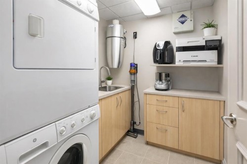 105-670 Princeton Way Sw, Calgary, AB - Indoor Photo Showing Laundry Room