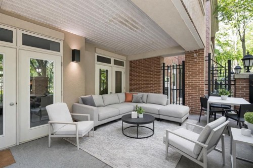 105-670 Princeton Way Sw, Calgary, AB - Outdoor With Deck Patio Veranda With Exterior