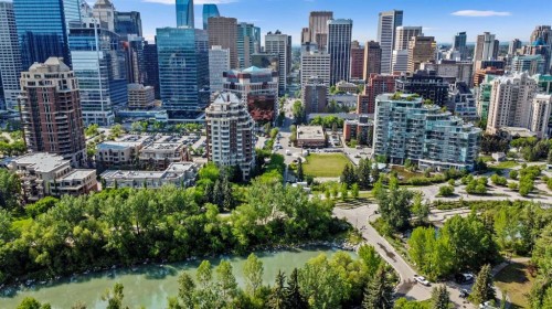 105-670 Princeton Way Sw, Calgary, AB - Outdoor With View