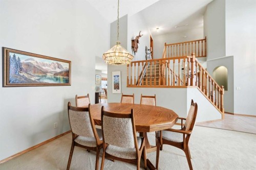 86 Suncanyon Park Se, Calgary, AB - Indoor Photo Showing Dining Room