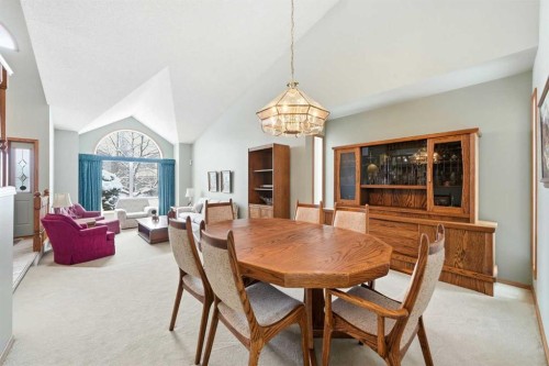 86 Suncanyon Park Se, Calgary, AB - Indoor Photo Showing Dining Room