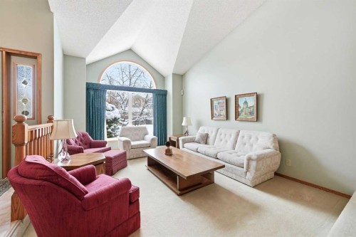 86 Suncanyon Park Se, Calgary, AB - Indoor Photo Showing Living Room