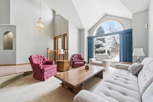 86 Suncanyon Park Se, Calgary, AB - Indoor Photo Showing Living Room