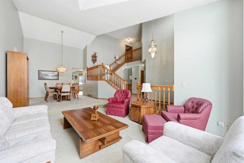 86 Suncanyon Park Se, Calgary, AB - Indoor Photo Showing Living Room