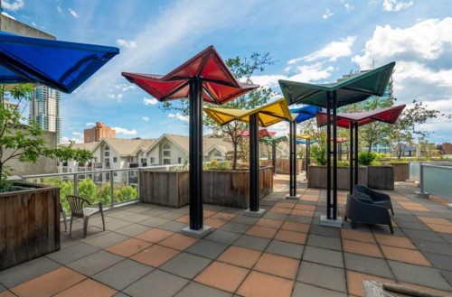 1106-135 13 Avenue Sw, Calgary, AB - Outdoor With Deck Patio Veranda