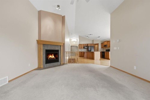 123 Kincora View Nw, Calgary, AB - Indoor With Fireplace