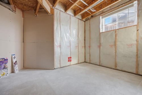 123 Kincora View Nw, Calgary, AB - Indoor Photo Showing Basement