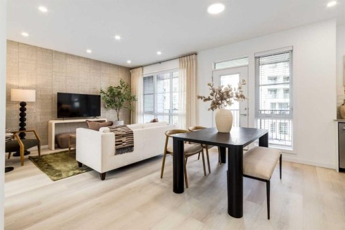 1469 Na'A Drive Sw, Calgary, AB - Indoor With Fireplace