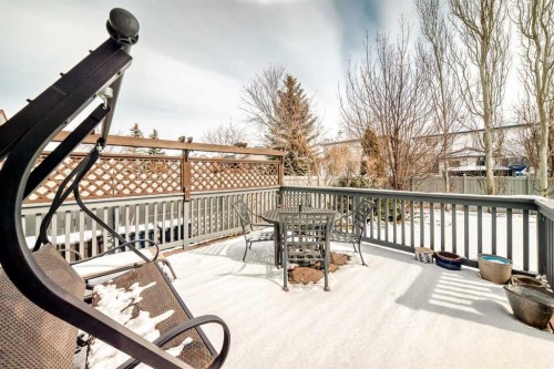 42 Somerset Circle Sw, Calgary, AB - Outdoor With Deck Patio Veranda With Exterior