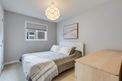 26 Auburn Glen Circle Se, Calgary, AB - Indoor Photo Showing Bedroom