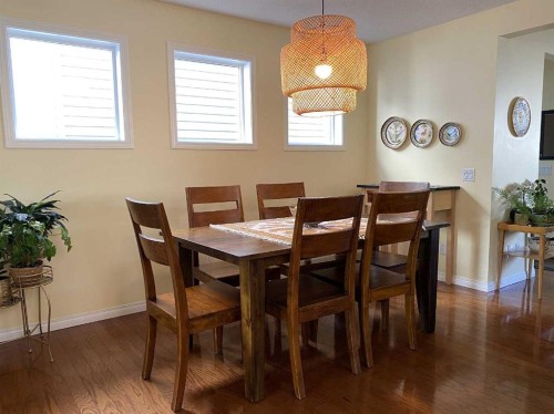 90 Tuscany Springs Heights Nw, Calgary, AB - Indoor Photo Showing Dining Room