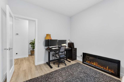 113 Sandpiper Bay, Chestermere, AB - Indoor With Fireplace