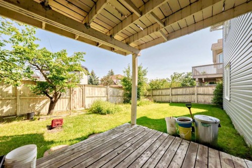 28 Harvest Oak Drive Ne, Calgary, AB - Outdoor With Deck Patio Veranda With Backyard