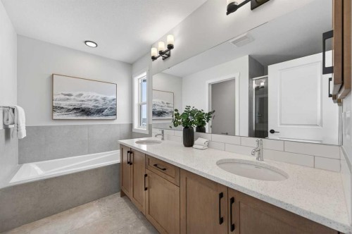 36 Lewiston Common Ne, Calgary, AB - Indoor Photo Showing Bathroom