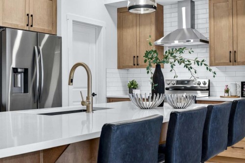 36 Lewiston Common Ne, Calgary, AB - Indoor Photo Showing Kitchen