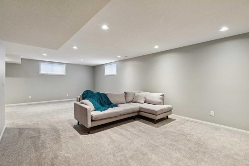 107 Sheep River Bay, Okotoks, AB - Indoor Photo Showing Basement